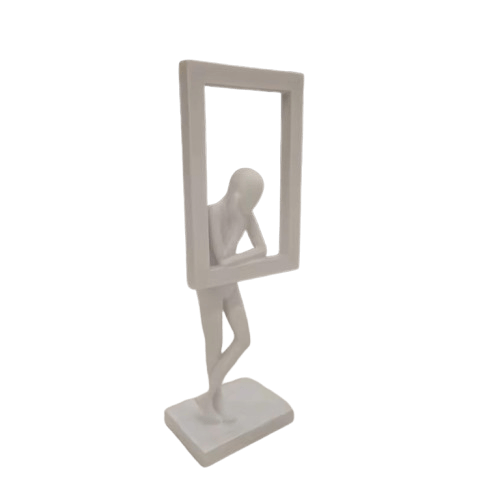 ALUMINIUM SCULPTURE (WHITE)